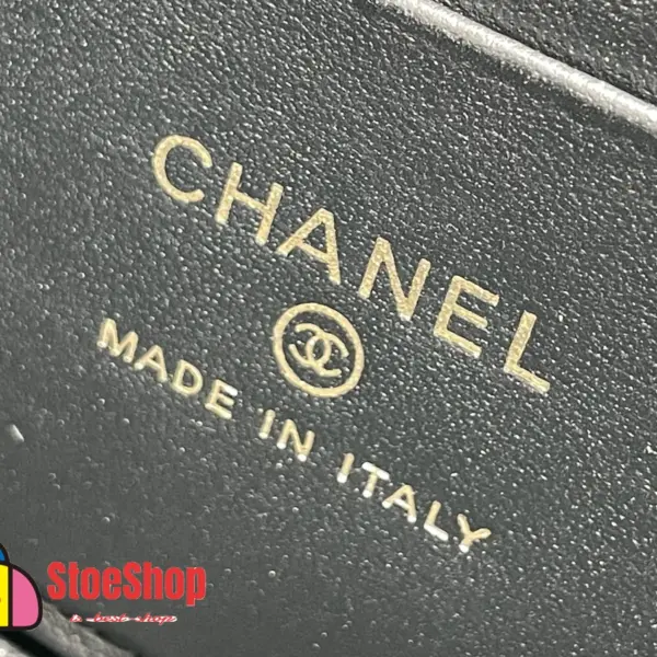 高仿香奈兒/Chanel Vanity Case 方形化妝包 黑色