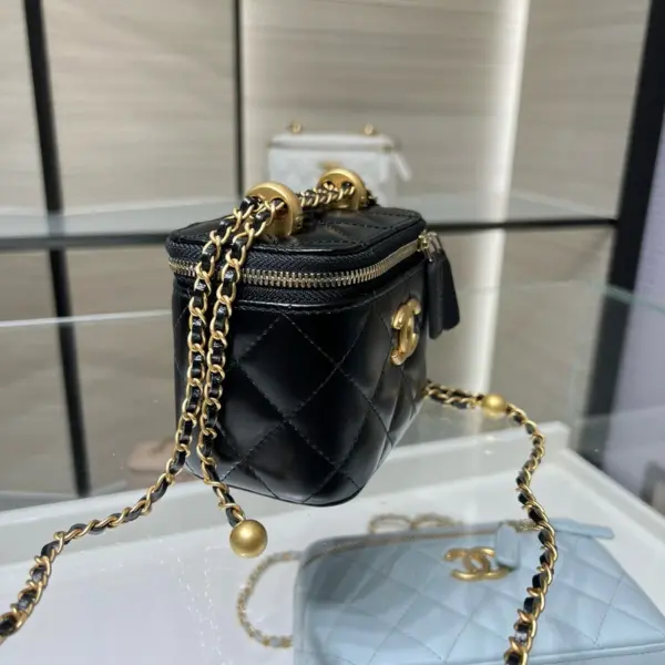 高仿香奈兒/Chanel 25S 黑色盒子包