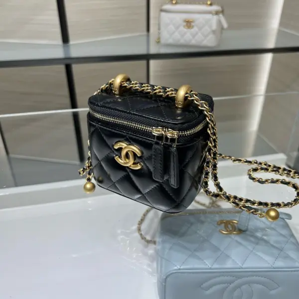 高仿香奈兒/Chanel 25S 黑色盒子包