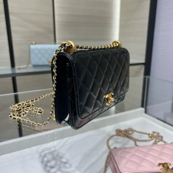 高仿香奈兒/Chanel 25S WOC發財包 黑色