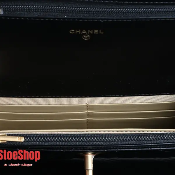 高仿香奈兒/Chanel 25S WOC鏈條包 黑色