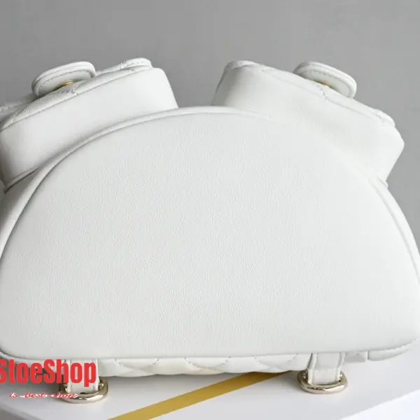 高仿香奈兒/Chanel Classic Backpack 經典白雙肩背包 12 高仿香奈兒/Chanel Classic Backpack 經典白雙肩背包