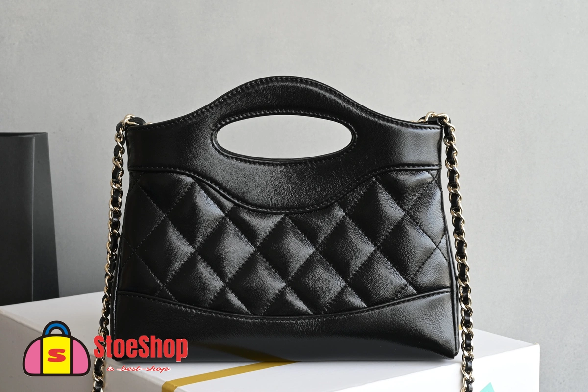 高仿香奈兒/Chanel 25P Nano系列黑色手提包 2 高仿香奈兒/Chanel 25P Nano系列黑色手提包