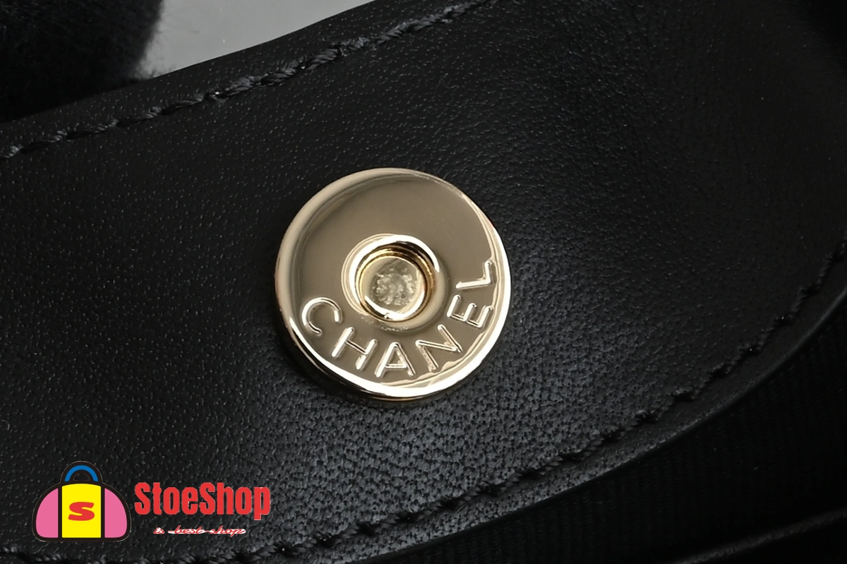 高仿香奈兒/Chanel 25P Nano系列黑色手提包 7 高仿香奈兒/Chanel 25P Nano系列黑色手提包