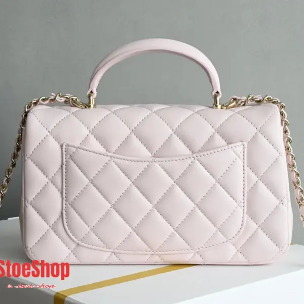 高仿香奈兒/Chanel Classic Flap系列 Mini手袋 粉色