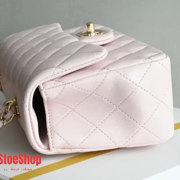 高仿香奈兒/Chanel Classic Flap系列 Mini手袋 粉色