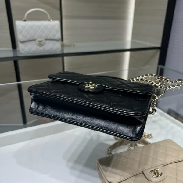 高仿香奈兒/Chanel Coco Handle 黑色手提肩背包