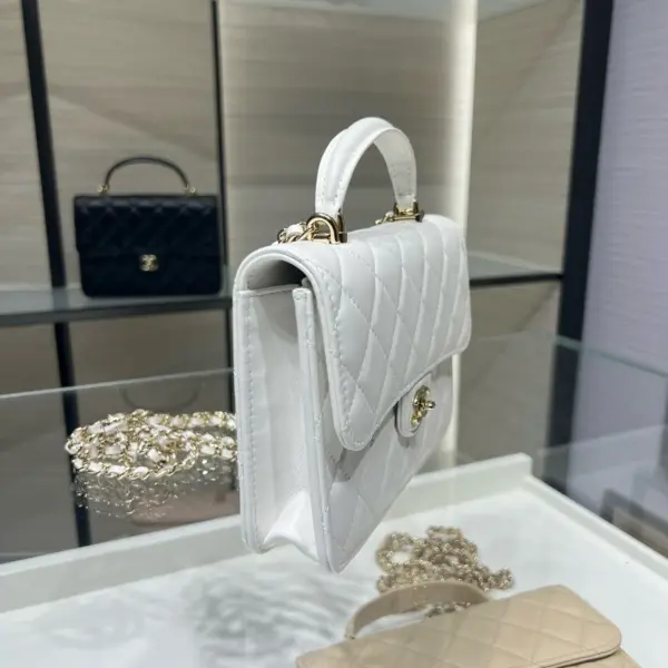 高仿香奈兒/Chanel 19系列 19 Flap Handle Bag 白色