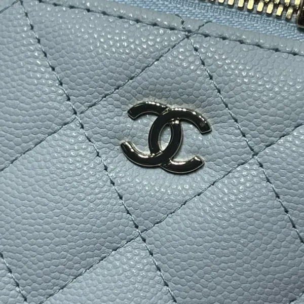 高仿香奈兒/Chanel 25C 淺藍色方盒子包