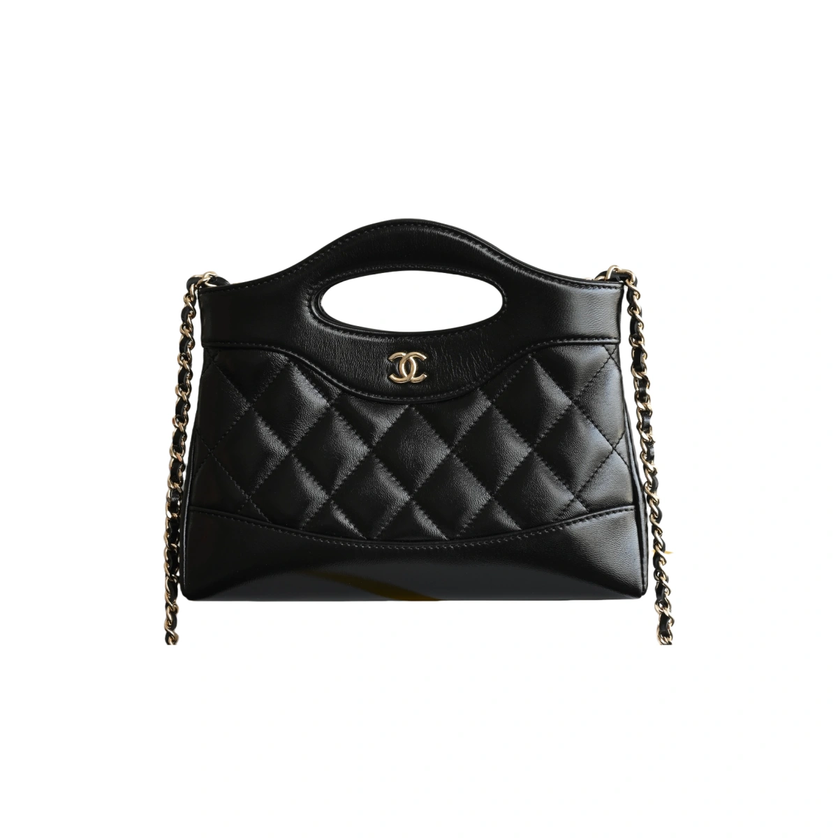高仿香奈兒/Chanel Coco Top Handle Small 黑色小號經典手提包