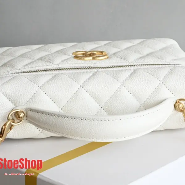 高仿香奈兒/Chanel Vanity Case 迷你化妝包 白色
