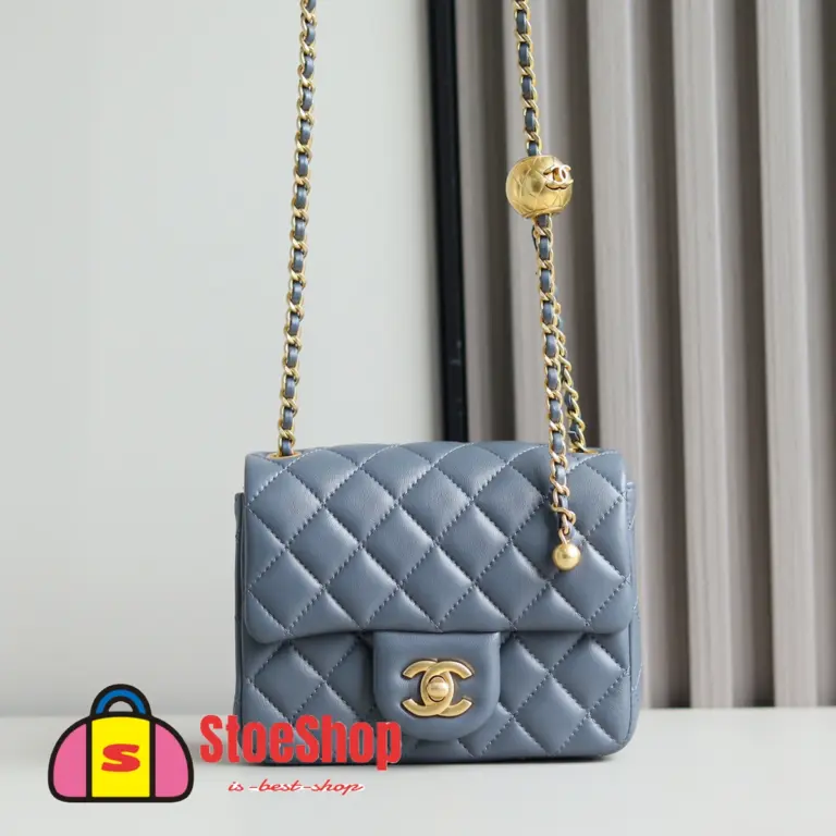 高仿香奈兒/Chanel CF金球 Mini黑金經典款