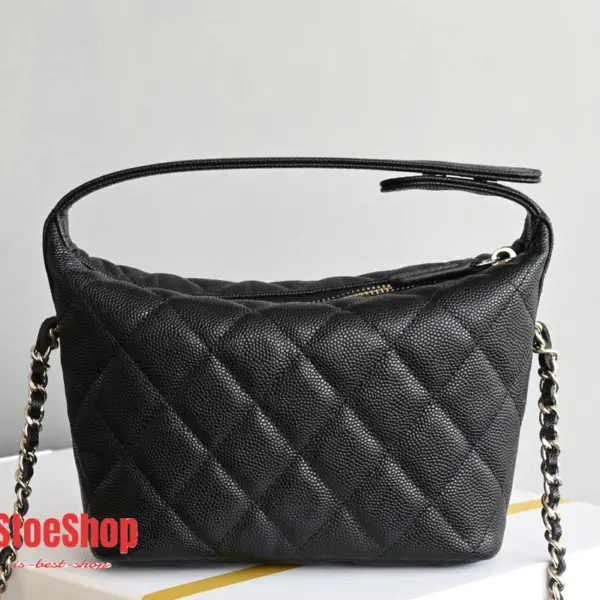 高仿香奈兒/Chanel 19系列 Small Hobo Bag 黑色