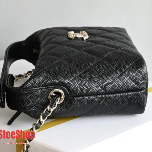 高仿香奈兒/Chanel 19系列 Small Hobo Bag 黑色