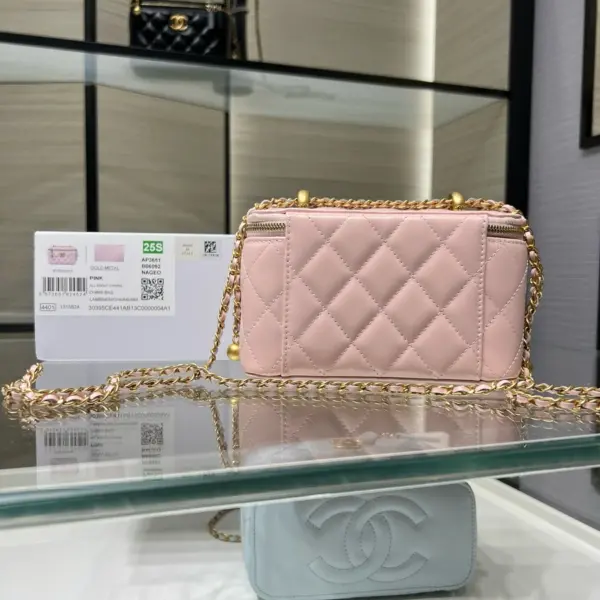高仿香奈兒/Chanel 25S粉色盒子包