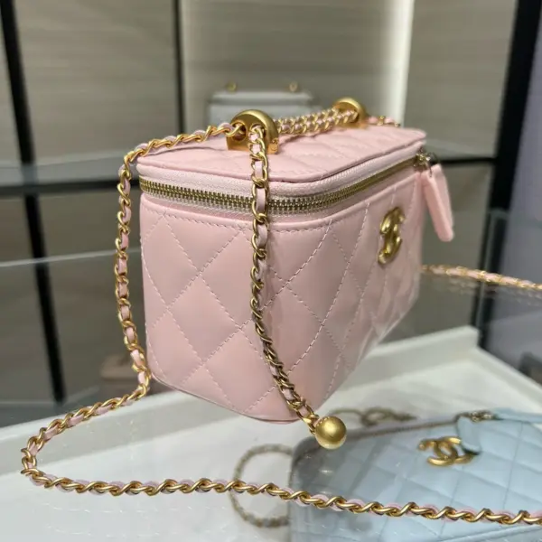高仿香奈兒/Chanel 25S粉色盒子包