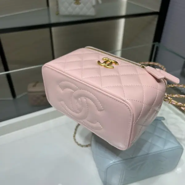 高仿香奈兒/Chanel 25S粉色盒子包