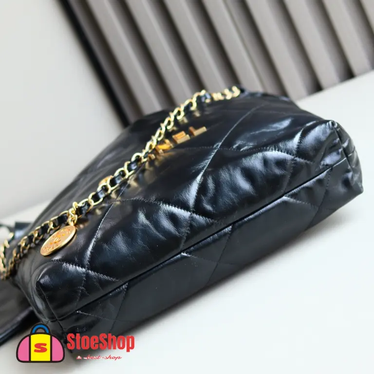 高仿香奈兒/Chanel 經典絎縫22 bag 黑色垃圾袋