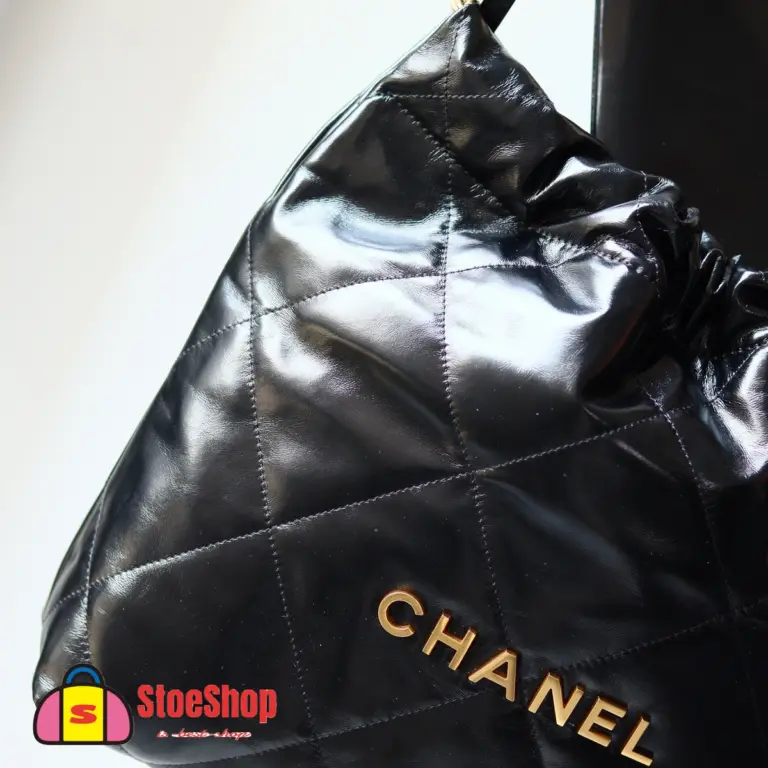 高仿香奈兒/Chanel 經典絎縫22 bag 黑色垃圾袋