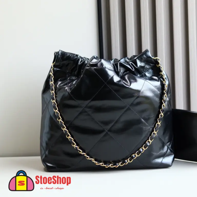 高仿香奈兒/Chanel 經典絎縫22 bag 黑色垃圾袋