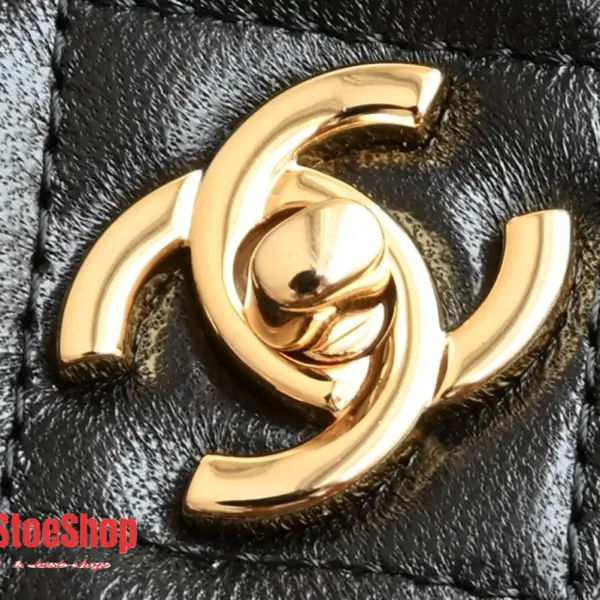 高仿香奈兒/Chanel Classic Flap Wallet on Chain 鏈條錢包 / 單肩包 黑色