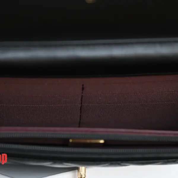 高仿香奈兒/Chanel Classic Flap Wallet on Chain 鏈條錢包 / 單肩包 黑色