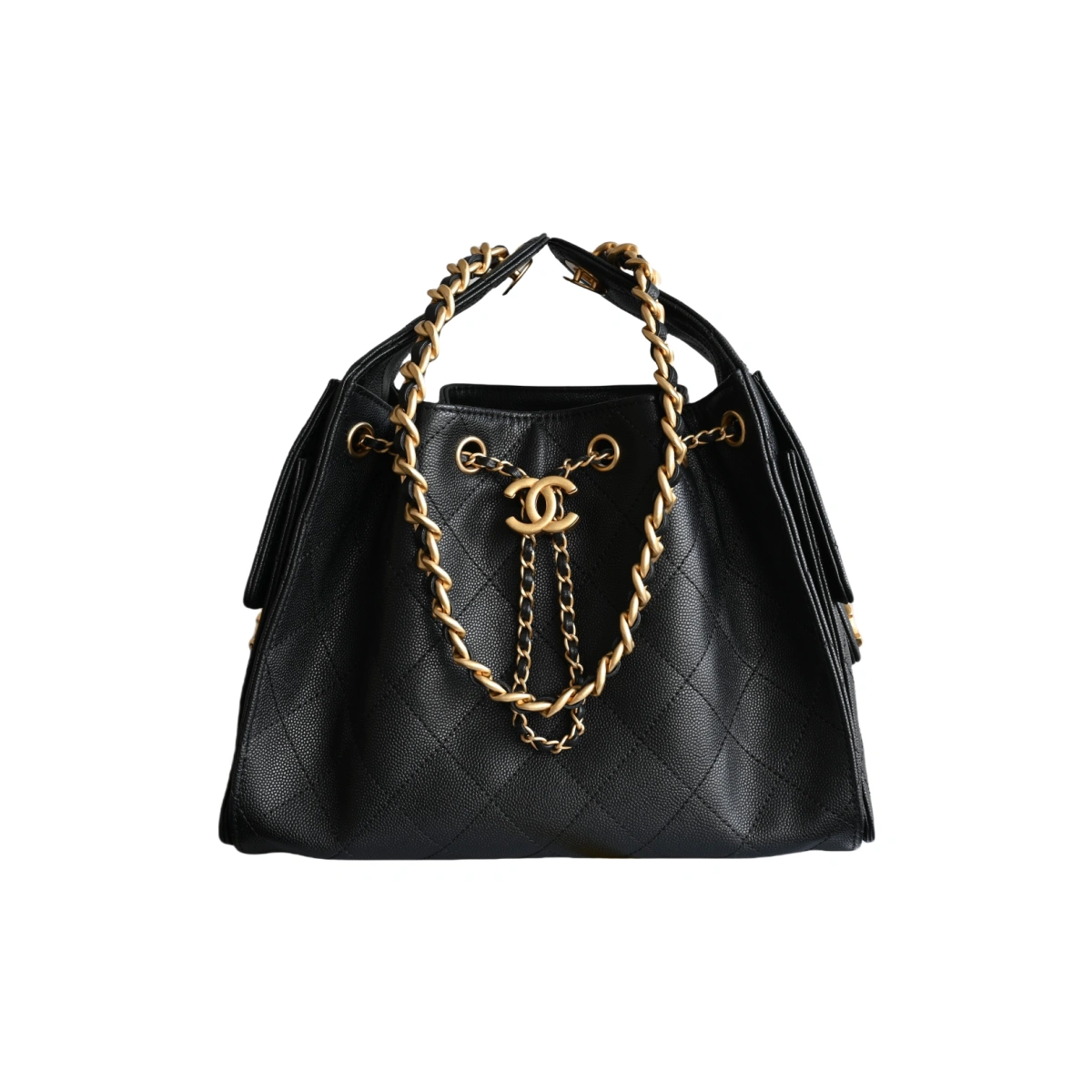 高仿香奈兒/Chanel GST系列 Grand Shopping Tote 黑色