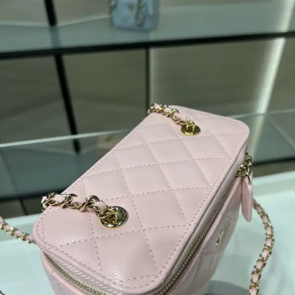 高仿香奈兒/Chanel 22A方盒子包粉色