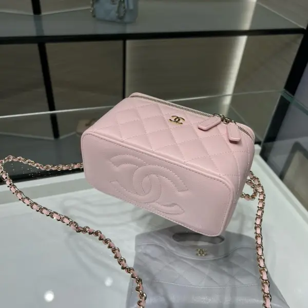 高仿香奈兒/Chanel 22A方盒子包粉色
