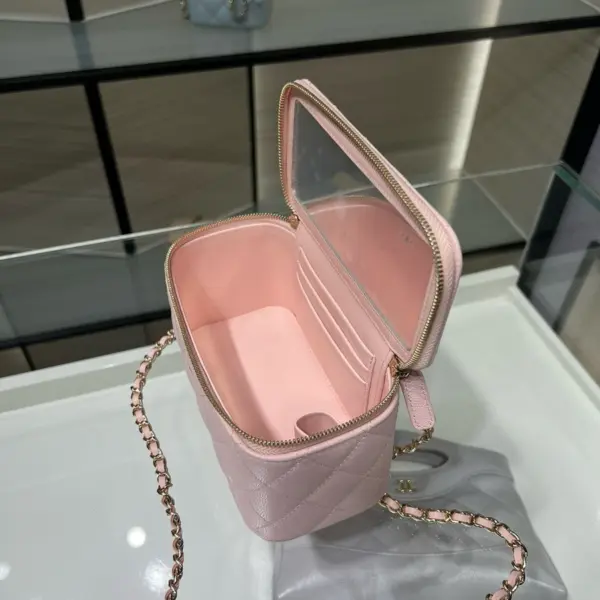 高仿香奈兒/Chanel 22A方盒子包粉色