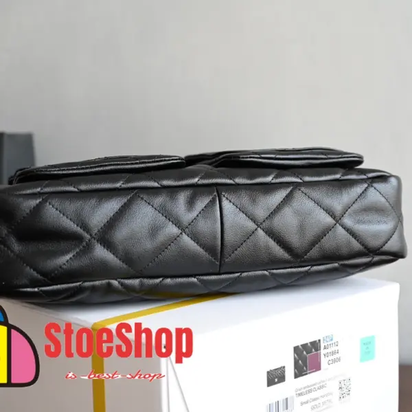 高仿香奈兒/Chanel 19系列 19 Flap Bag 黑色翻蓋式菱格紋肩包