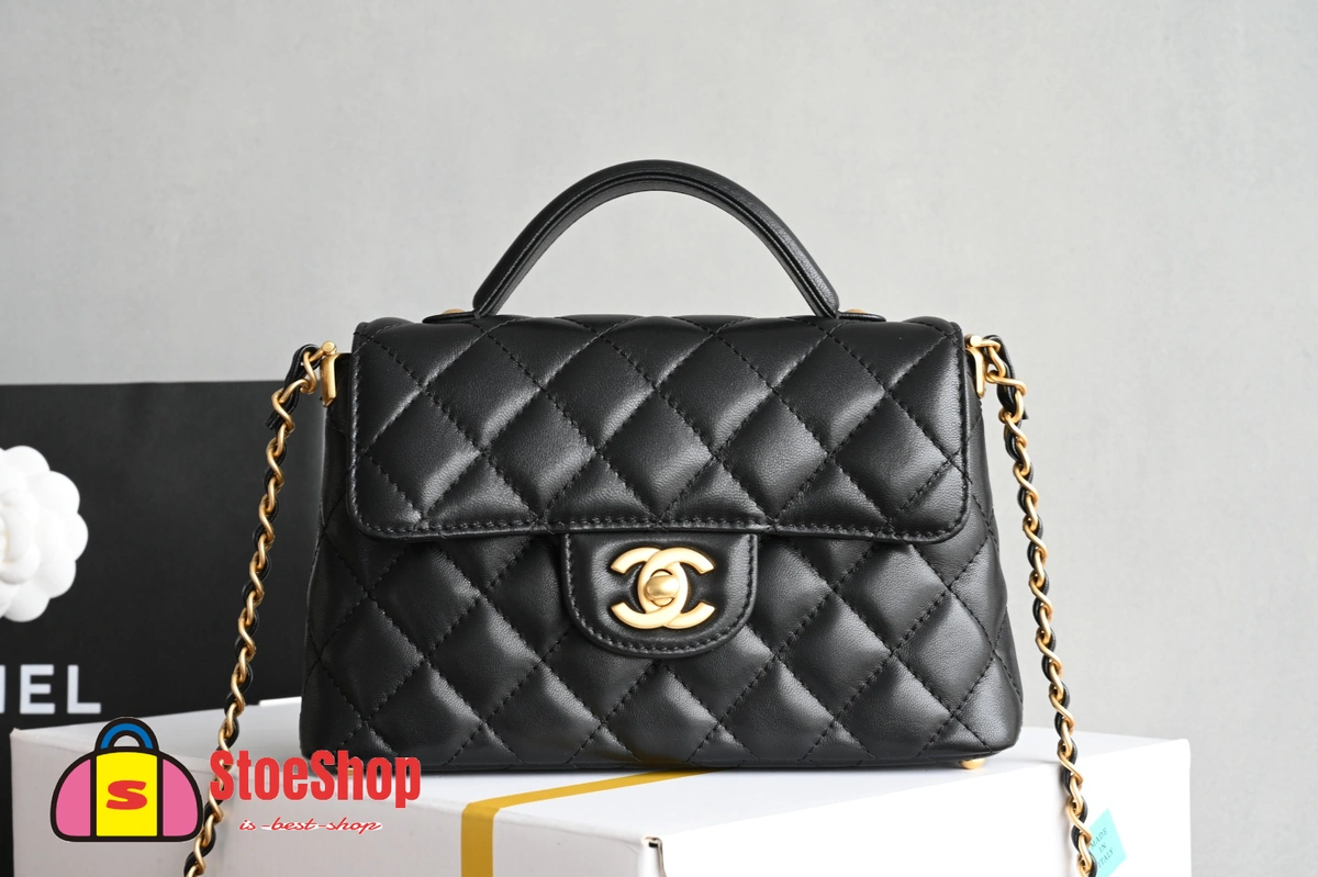 高仿香奈兒/Chanel Classic Collection 黑色 Flap肩背包