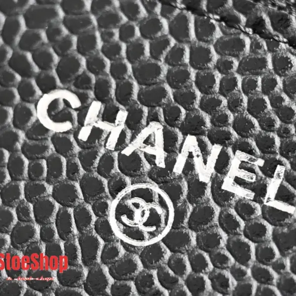 高仿香奈兒/Chanel WOC 黑色鏈條錢包斜挎包