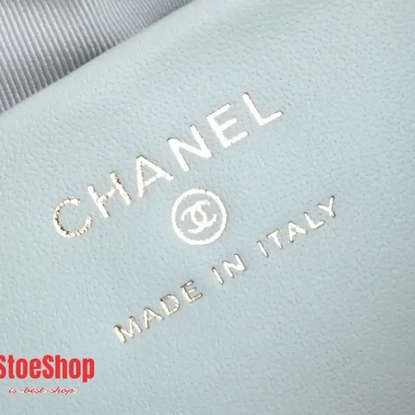 高仿香奈兒/Chanel Classic Collection 經典系列 菱格紋手提肩背包 米白色