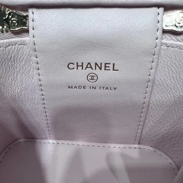 高仿香奈兒/Chanel Vanity系列Mini Vanity Case粉色小包