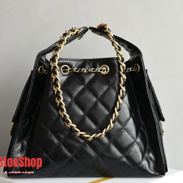 高仿香奈兒/Chanel Bucket Bag 水桶包 黑色