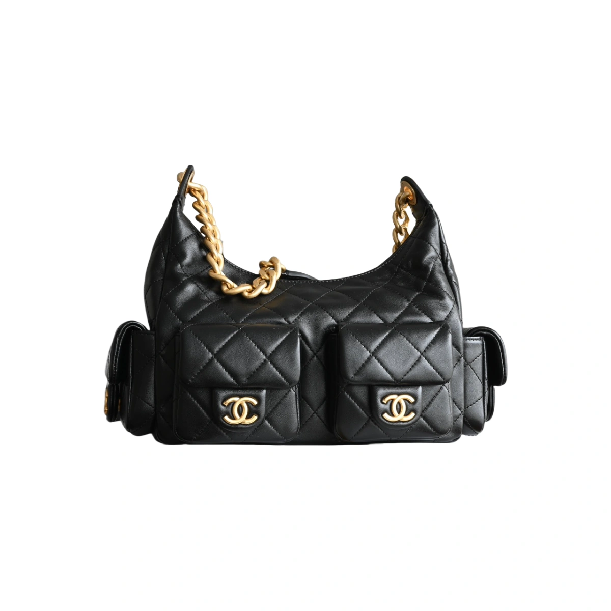 高仿香奈兒/Chanel 19系列 19 Hobo Bag 黑色