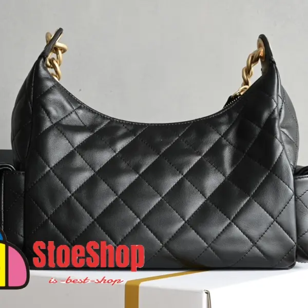 高仿香奈兒/Chanel 19系列 19 Hobo Bag 黑色
