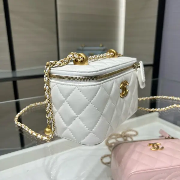 高仿香奈兒/Chanel 25S 白色盒子包
