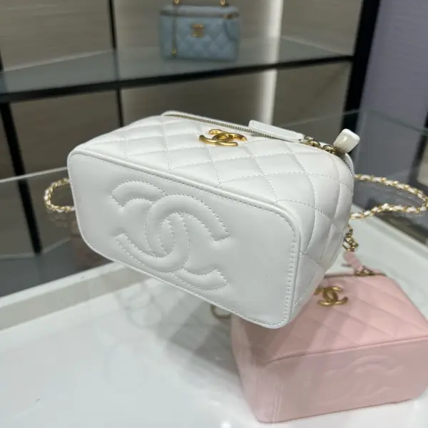 高仿香奈兒/Chanel 25S 白色盒子包