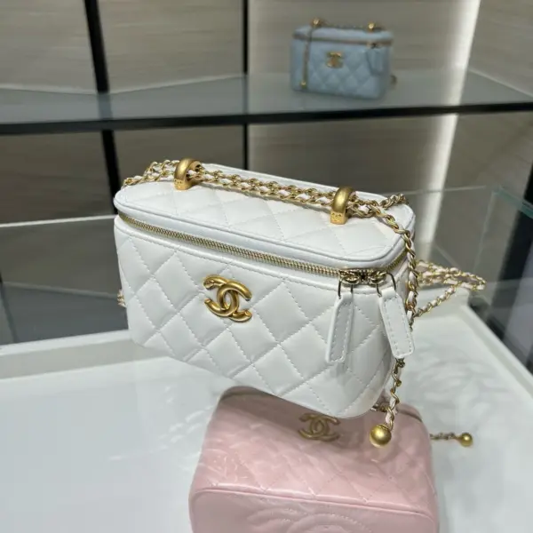 高仿香奈兒/Chanel 25S 白色盒子包