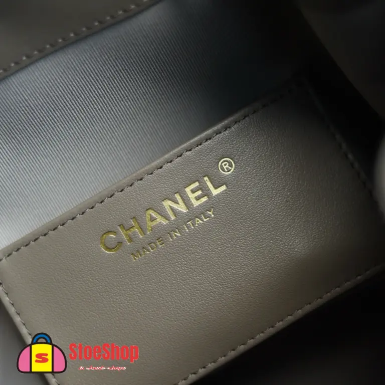 高仿香奈兒/Chanel 25C Hobo 肩背包｜限量反絨小牛皮霧灰